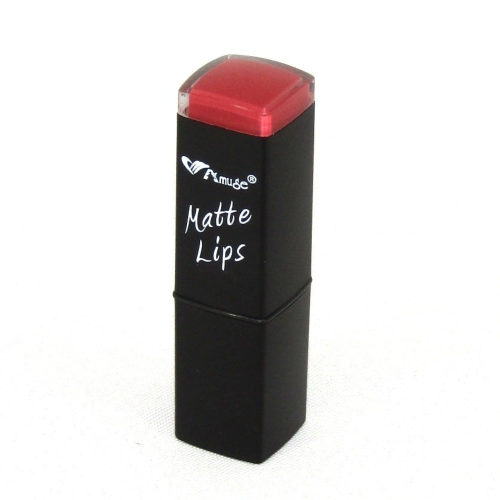 Amuse Matte Lips Lipstick Womens OS Red Square Tube LIP7272N